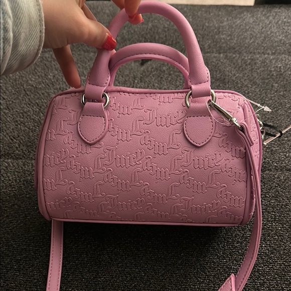 Juicy Couture Fondant Pink Semi Charmed Satchel Bag - Picture 7 of 14